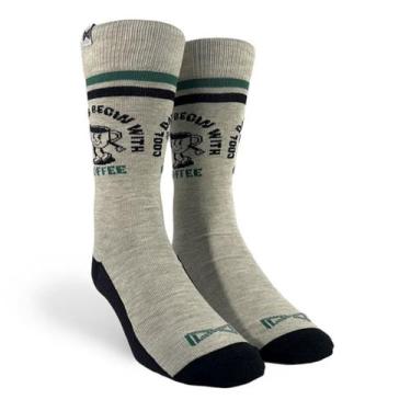 Imagem de Meia Casual Norden Cafe Cano Alto