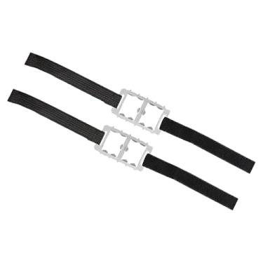 Imagem de Dynwave 2Pcs Crampons para Botas de Caminhada Gelo Neve Grippers Calçados Leves Portáteis Neve Grips Grampos de Gelo para Caminhada Pesca no Gelo, 10 Dentes