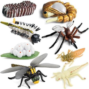 Imagem de Gemini&Genius Life Cycle of Mosquito Figurines, Insect Growth Diary Action Figures, Super Fun for Learning Gifts, Party Favors, Treasure Box Prizes, Goodie Bag Fillers, Family Fun