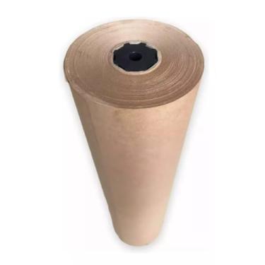 Imagem de Papel Kraft Monolucido 80 Gramatura Rolo de Bobina de 100 e 150 Metros Para Embalagem Envelopamento (60CMX150MTS)