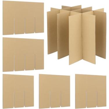 Imagem de Golden State Art Kits de Divisórias para Copos, Transporte de Garrafas, Divisórias para Copos de Vinho, Divisórias para Caixas de Papelão, Cabem Em Caixas de Mudança de 16 X 12 X 12", 4 Pacotes