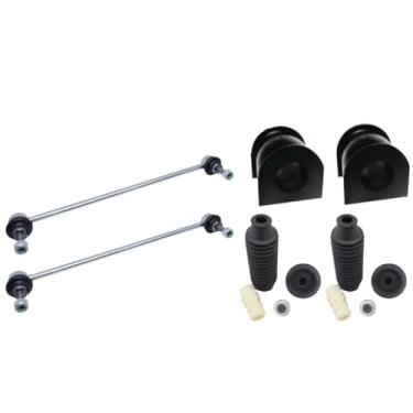 Imagem de PAR BIELETA + PAR BUCHAS + PAR KIT BATENTE COIFA COXIM AMORTECEDOR AMORTECEDOR CITY 2009 A 2014