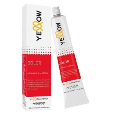 Imagem de Yellow Color Permanent 7.66 Louro Médio Vermelho Intenso 60ml