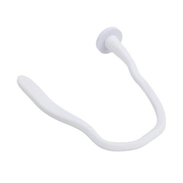 Imagem de Prop de Porta da Arruela de Carga Frontal, Suporte Robusto e Estável da Porta da Máquina para Prevenção de Odor (Branco)