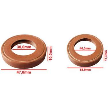 Imagem de Retentor do diferencial Peugeot 206 1999 a 2009 BASTOS