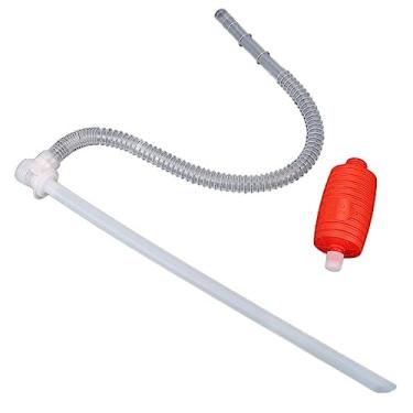 Imagem de Bomba de combustível manual sifão água líquido químico bomba portátil carro caminhão combustível óleo gasolina transferência bomba manual bomba de combustível diesel