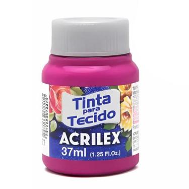Imagem de Tinta Para Tecido Acrilex Fosca 37ml Escolha a Cor, 549 - MAGENTA