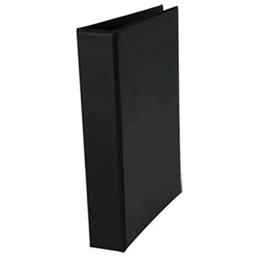 Imagem de Dac 56 Fichário Arquivo Colegial Personalizável, 4 Argolas Lombo, Preto