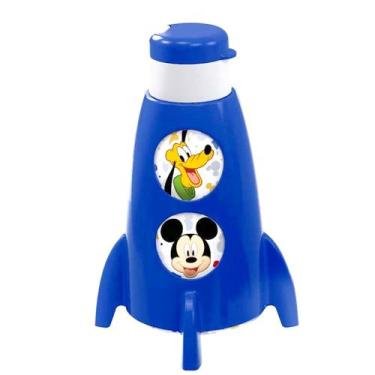 Imagem de Garrafinha de Foguete Infantil Janelinhas Giratórias Mickey - Plasútil