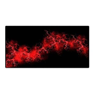 Imagem de Mousepad Gamer Speed Extra Grande Exbom - Raio Vermelho