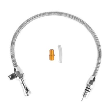 Imagem de Vareta de transmissão, vareta de transmissão automática de aço inoxidável, substituição de vareta de transmissão para TH350 Tranny SBC BBC Trans