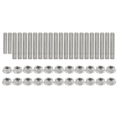 Imagem de QGHAUC Kit de parafusos de aço inoxidável para cárter de óleo compatível com Chevy 348 396 409 427 454 502