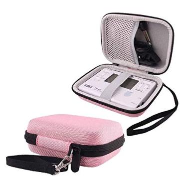 Imagem de WERJIA Estojo rígido compatível com Korg TM60BK/TM-50 Tuner Metrônomo, KLIQ MetroPitch - Sintonizador de metrônomo (rosa)