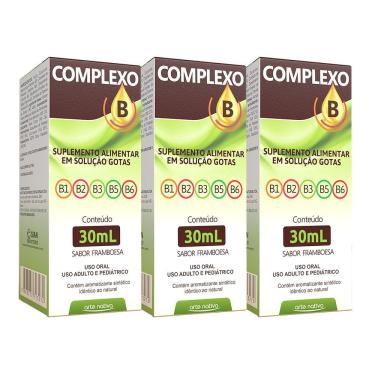 Imagem de Kit 3 und Complexo B Gotas 30 ml Arte Nativa
