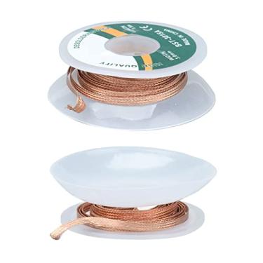 Imagem de Dessolding Wick Liga de Cobre de Baixo Resíduo de Solda de Solda Trança 1,5 Metro Eletrônica (3,0 mm (3015a))