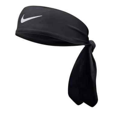 Imagem de NIKE Gravata de cabeça Dri-Fit Fury com absorção de suor - juvenil (preto)