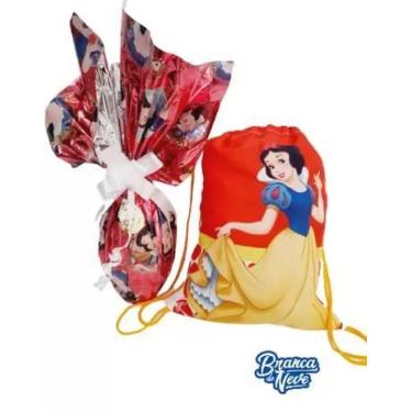 Imagem de Ovo De Páscoa 250g Branca de Neve com Bolsinha - Camafheus