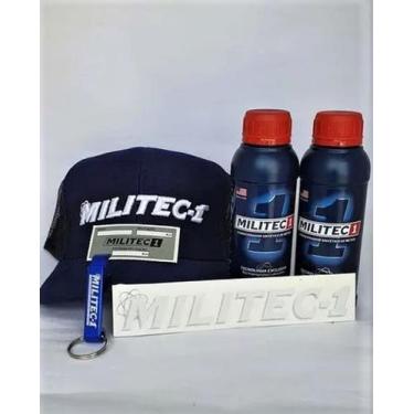 Imagem de 2 unidades Militec-1 Original 200ml + Adesivo, Etiqueta, Chaveiro e Bo