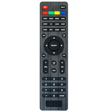 Imagem de Controle remoto de TV de substituição compatível com JVC LED LCD TV LT-43MAW400, LT-40MAW300, LT-32MAW200, LT-50MAW500, LT-22MAR400