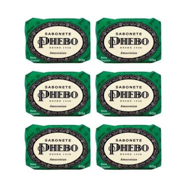 Imagem de Kit Sabonete Phebo Amazonian 90g Glicerina Vegetal