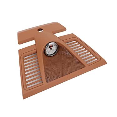 Imagem de Substituição Tampa Grade do Relógio Cognac Dash para 2010‑2016, Material ABS, Acessórios de Estilo (cronômetro branco)