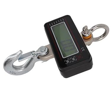 Imagem de Balança de Suspensão Digital 1000KG Controle Remoto Balança de Guindaste Resistente Display LED Cais de Armazém Industrial