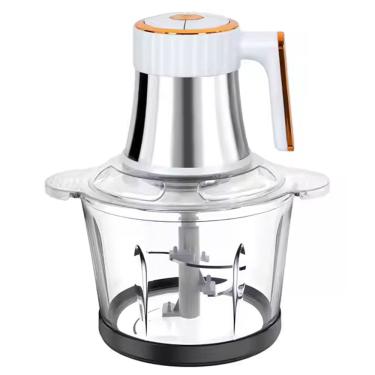 Imagem de Mini Processador Moedor de Carne Eletrico 4 Laminas 3 Litros Tritura Legumes Verdura Alimentos Multifuncional Cozinha Preparo Refeiçao Potente