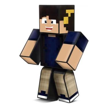 Imagem de Boneco Minecraft Gamer Marcelo Drv 25 CM - Algazarra