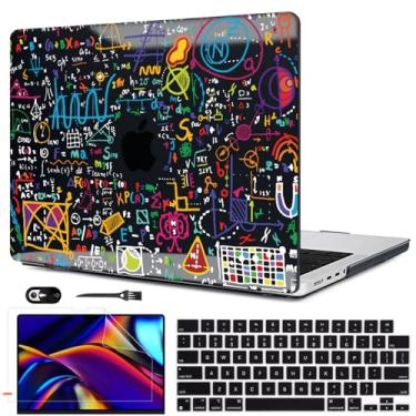 Imagem de LCMOCICO Capa rígida de plástico para MacBook Pro 14 polegadas M4 2024 2023 2022 2021 modelo M4 A3112 A3185 A3401 M3 A2918 A2992 M2 A2779 M1 A2442, capa rígida de plástico para Mac Pro 14. 2 Touch ID