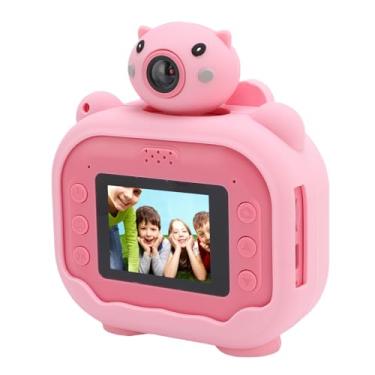 Imagem de Câmera de Impressão Instantânea de Luocute para Kid Inkless Thermal Printing HD 48MP Câmera Digital Com Lentes de Natal Girar Lens de Aniversário Brinquedos para Meninas de 3 a