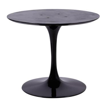 Imagem de Base Mesa Saarinen Tulip Jantar Redonda Preta - 124 A 150cm