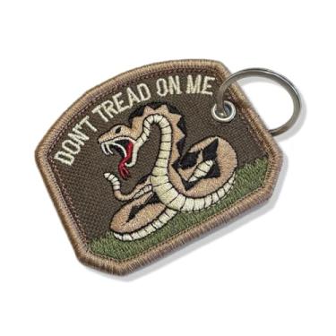 Imagem de M0149-004 Don’t Tread On Me Patch Bordado 7x6cm (C-Chaveiro.)