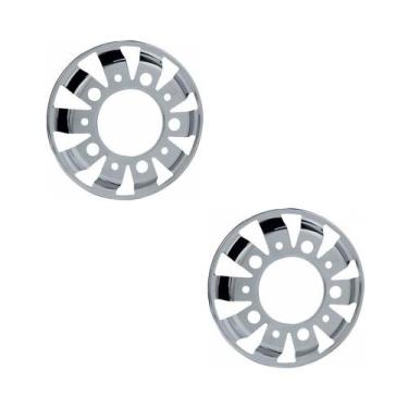 Imagem de Calota Ford Cargo Americana Pneu S/ Câmara Aro 22,5 Par - Bepo