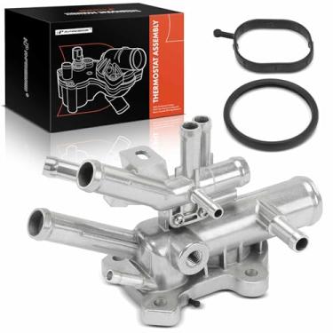 Imagem de A-Premium 110603Ts0A Caixa Do Termostato Líquido De Arrefecimento Motor Compatível Com Modelos Nissan Selecionados - Rogue 2015, 2016, 2017, 2,5 L, Lado Inferior