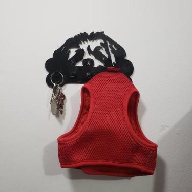 Imagem de Porta Coleira/Chaves Decorativo - Raças de Cachorro - Espaço 3d