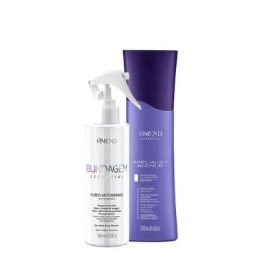 Imagem de Kit Amend Specialist Blonde Shampoo e Fluído Antiumidade (2 produtos)