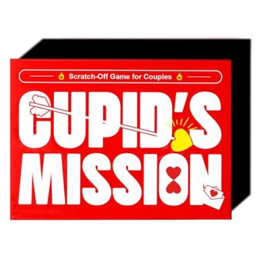 Imagem de CUPID’S MISSION - Couples Card Game For Date Nights, Hilarious Real-Life Games for Couples, 54 Scratch-Off Served Couples card games, Funny Gifts for Valentines Day, Christmas, Anniversaries & More