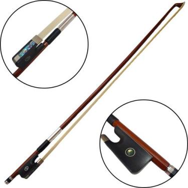 Imagem de Arco MARINOS Violoncelo 4/4 Madeira Pau Brasil Crina Animal Natural Ta