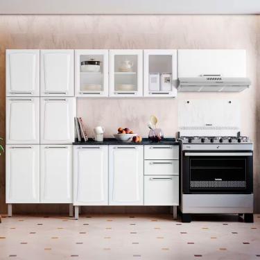 Imagem de Cozinha Completa Tarsila Com 13 Portas E 3 Gavetas Itatiaia Branco