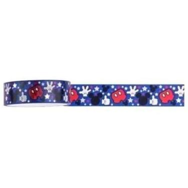 Imagem de Fita Adesiva Washi Tape Mickey Mouse 15mm X 5m - Molin, Azul Marinho 2