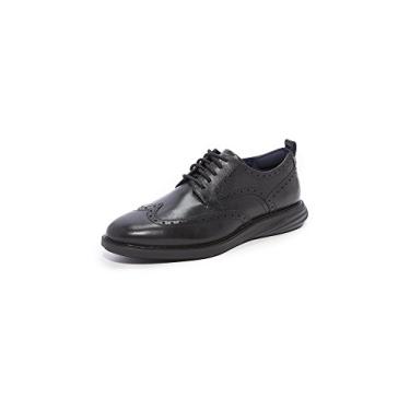 Imagem de Cole Haan GrandEvolution Short Wingtip Oxford masculino, Preto/preto, 45