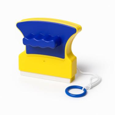 Imagem de Limpador de Vidros Dupla Face com Corda de Segurança – Ideal para Janelas de Apartamento e Ambientes Altos