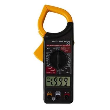 Imagem de Alicate Amperimetro Digital 750v 20a 200a Multimetro Hold