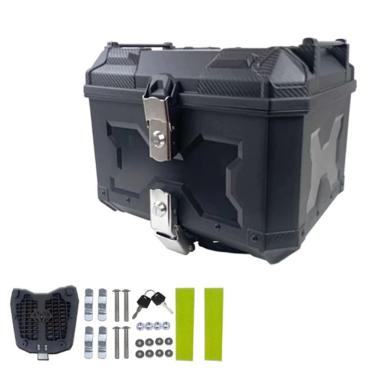 Imagem de Baú Bauleto Top Box 45 Litros Forrado Com Base Universal