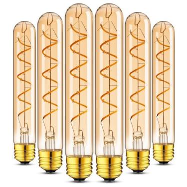 Imagem de Lâmpada LED Grensk E26 T10 4W 2700K 400lm regulável 110V