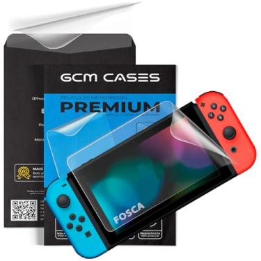 Imagem de Película Para Nintendo Switch 2 Switch Oled Switch Lite Invisívelou Fosca (Switch OLED - 7 pol - Fosca)