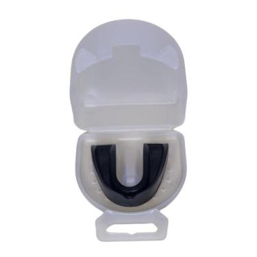 Imagem de Estojo Transparente e Protetor Bucal Simples Moldável P/ Muay Thai, Bo