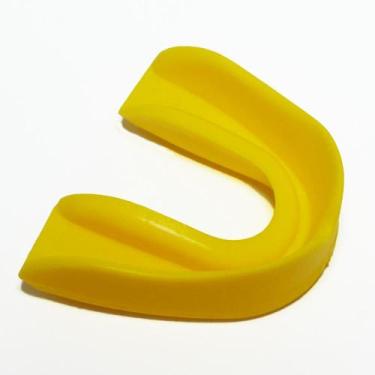 Imagem de Protetor de Boca Zona Livre Simples kit com 10 unidades, Amarelo, Únic