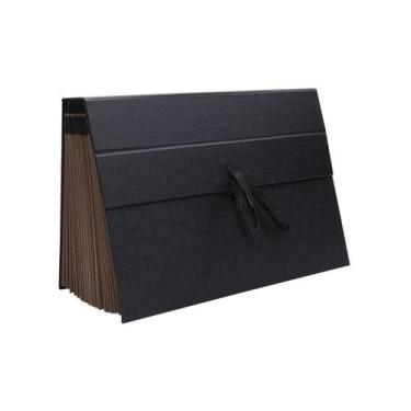 Imagem de Pasta Sanfonada Kraft 31 Divisórias - Organizador Contas - Dello