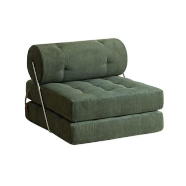 Imagem de Sofá-cama dobrável, sofá-cama, sofá-cama dobrável, sofá de chão ajustável com moldura de metal, espreguiçadeira conversível para sala de estar, quarto, varanda, sofá, poltrona, cama de hóspedes, para